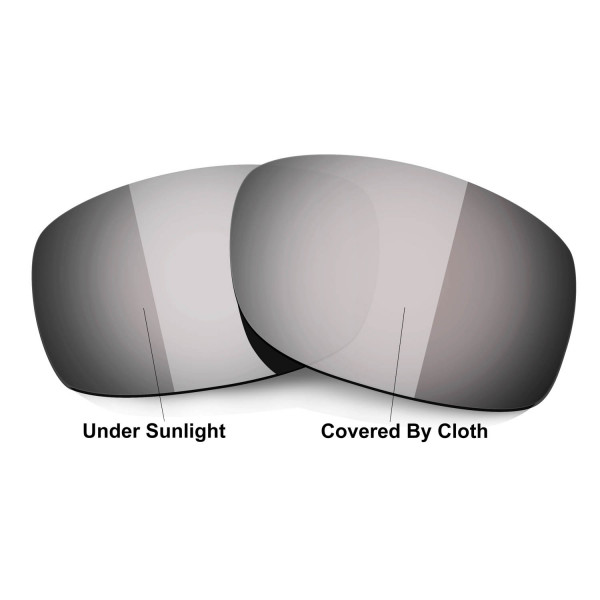 Hkuco Transition/Photochromic Polarized Replacement Lenses For Oakley Fives Squared Sunglasses 